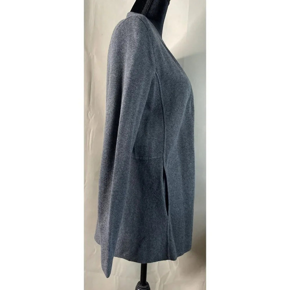 Talbots Grey Open Cardigan Pockets Women’s Long Sleeve Sweater NEW Size XS - Picture 3 of 6